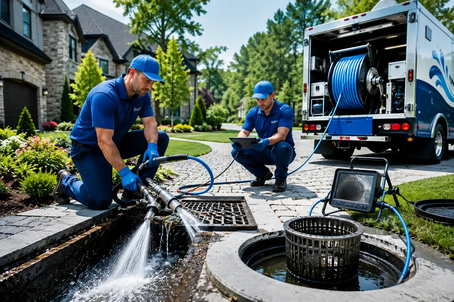 Local outdoor drain cleaning professionals in Blue Bell, PA