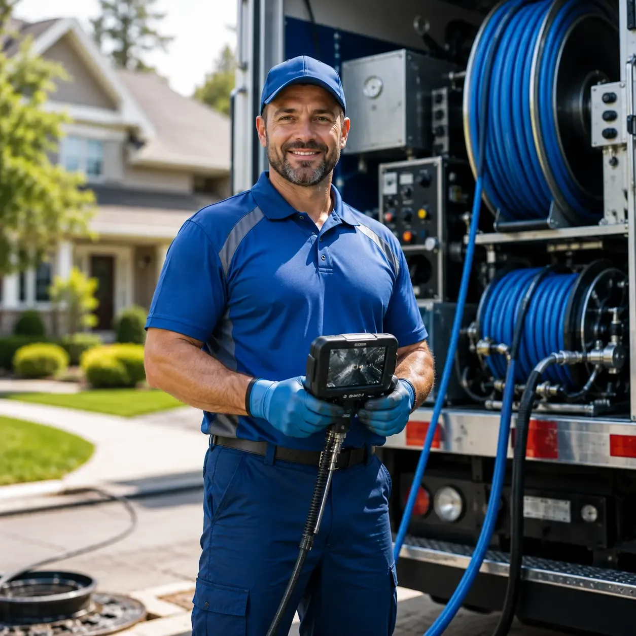 Local outdoor drain cleaning specialists in Blue Bell, PA